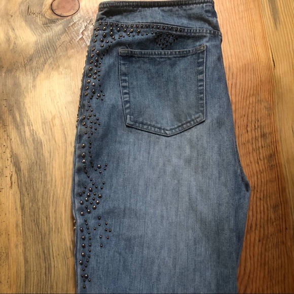 Route 66 low rise studded jeans - Picture 2 of 3